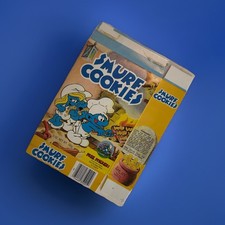 Vintage 1984 SMURF COOKIES BOX