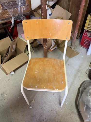 Sedia vintage scuola - sedia,