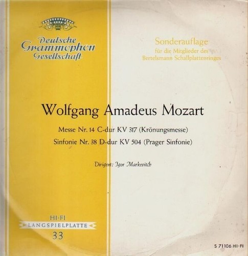 Mozart messe 14 kv - nr.,