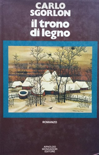 Trono legno romanzo - trono,
