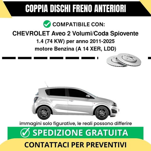 Coppia dischi freno anteriori - dischi,