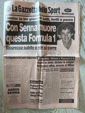 Gazzetta SENNA MUORE '94 -