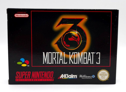 Mortal kombat super nintendo - super,
