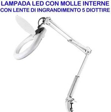 LAMPADA DA TAVOLO CON LENTE DI