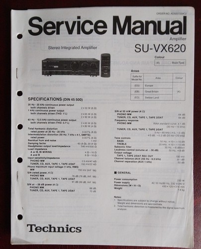 Technics amplificatore - technics,