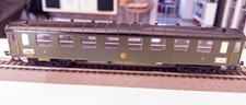 FLEISCHMANN HO   VOITURE VOYAGEURS 2e CLASSE, SNCF + ECLAIRAGE INTERIEUR