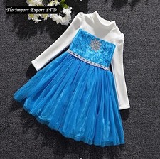 Frozen Vestito Manica Lunga