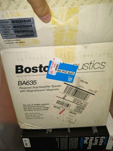 Boston acoustics ba635 sub - acoustics,