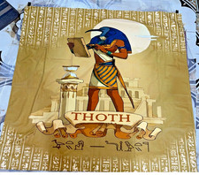 Tappeto arazzo da parete "59" - materiale morbido di lusso con Thoth, Dio...