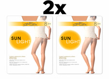 2 Paia Collant Calze Donna