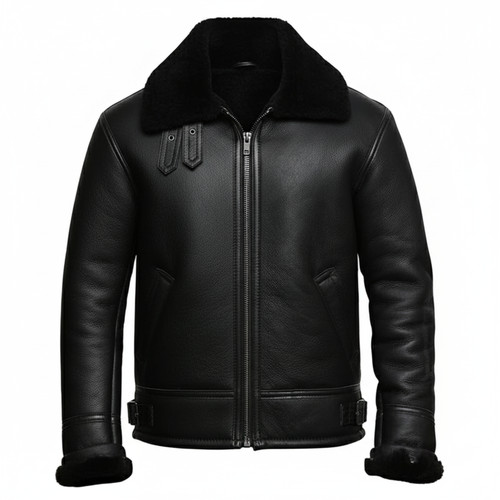 Giacca pelliccia pelle - , di