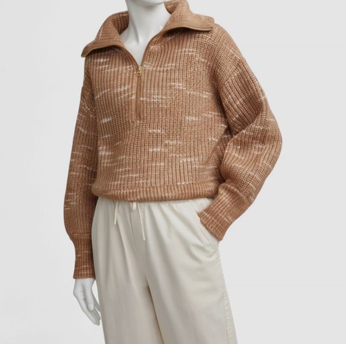 Maglione pullover mezza - , zip