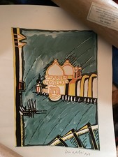 Litografia Remo Brindisi