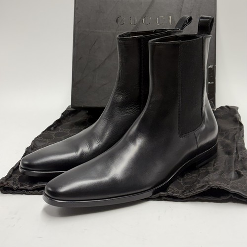 Gucci stivali chelsea neri - , in