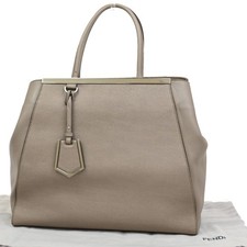 Borsa a mano grande logo FENDI