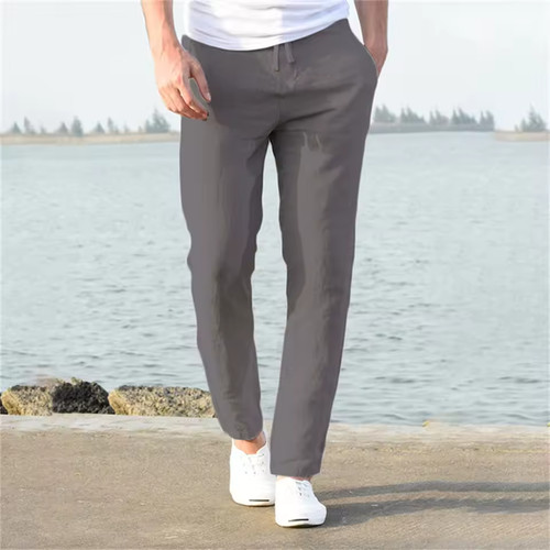 Pantaloni lunghi larghi uomo