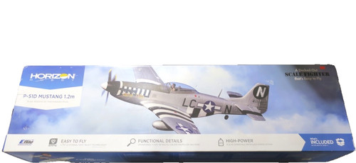 Flite 51d p51 mustang bnf - mustang,