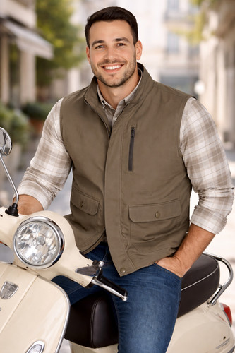 Gilet uomo sea barrier zip - barrier,