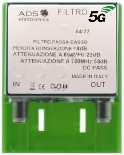 Filtro per antenna digitale - filtro,