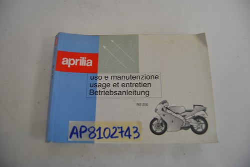Aprilia 250 03 - 250, manuale