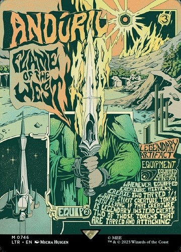 Anduril fiamma del west - anduril,,