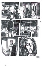 PAOLO MARTINELLO -  Tavola originale Dylan Dog  n.335 "Il Calvario" p.75