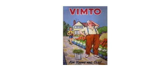 Insegna retrò vimto - insegna,