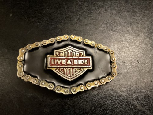 Fibbia cintura harley davidson - cintura,