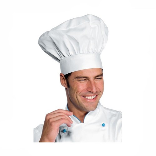 Cappello cuoco bianco - cappello,