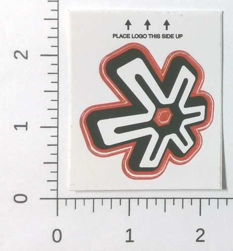 Adesivo logo asterisco - adesivo,