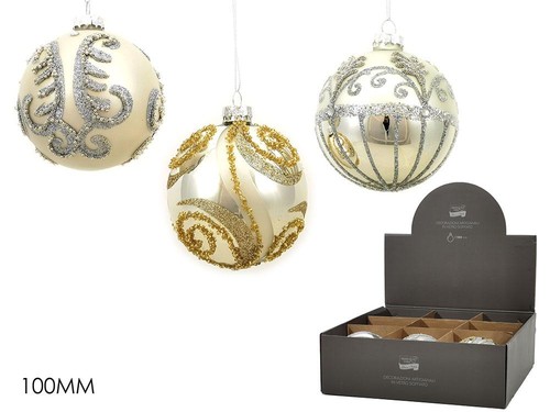 Palle natale vetro - di,