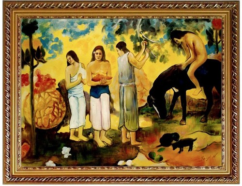 Quadro olio rupa - olio,, tahiti