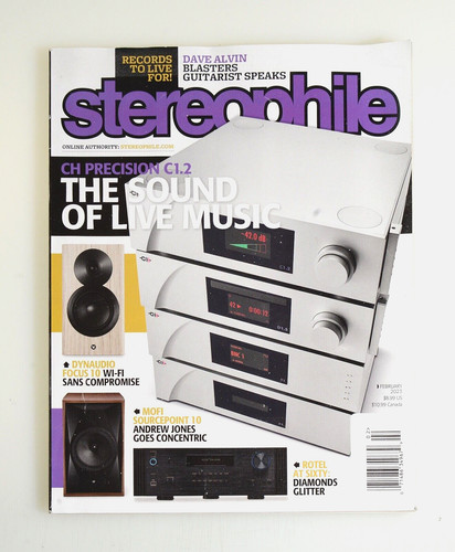 Stereophile feb 2023 dave - feb.,