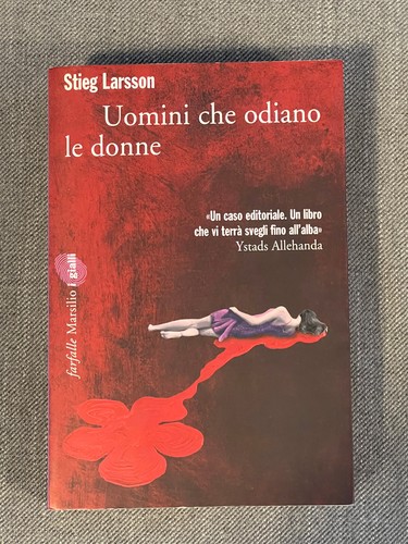 Libro uomini che odiano - libro,