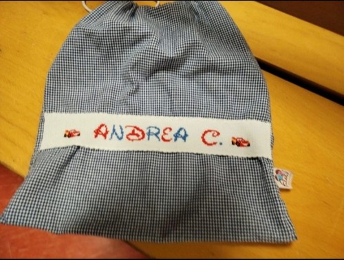 Sacchetta bimbo asilo - bimbo,
