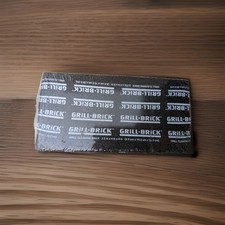 Nuovo BBQ Grill-Brick Cucina Grill Griglia Pulizia Raschietto 8" X 4"