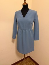 abito azzurro elegante