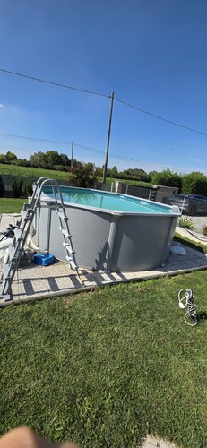 Piscina fuori terra 300x120cm - terra,