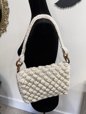Borsa a mano Zara avorio panna