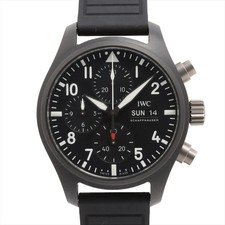 IWC Pilot Watch Cronografo 41 TOP GUN IW389401 CE×TI TI x gomma AT quadrante nero