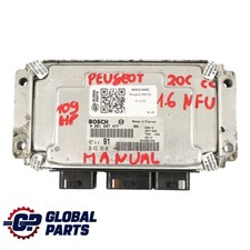 Peugeot 206 1.6 NFU TU5JP4 109HP Unità Controllo Motore ECU 9643218980 Manuale