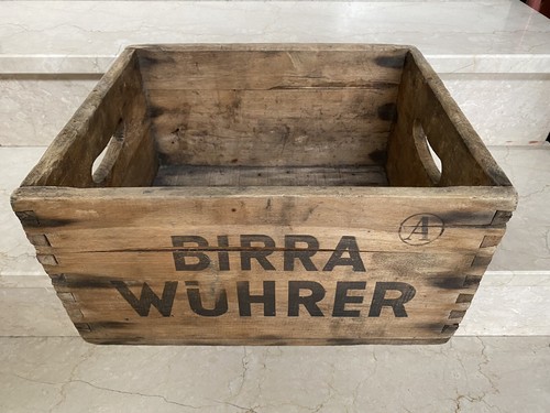 Cassa birra legno - birra,