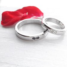 Coppia di fedi - fedine in