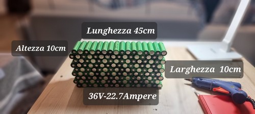 Batteria litio 36v 7a - batteria,