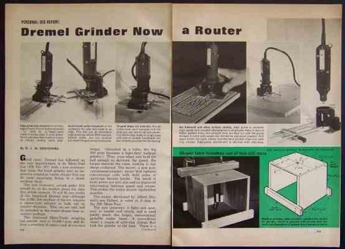 Dremel tool router - tool, jig
