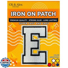 Toppe Ferro su Lettere - Patch