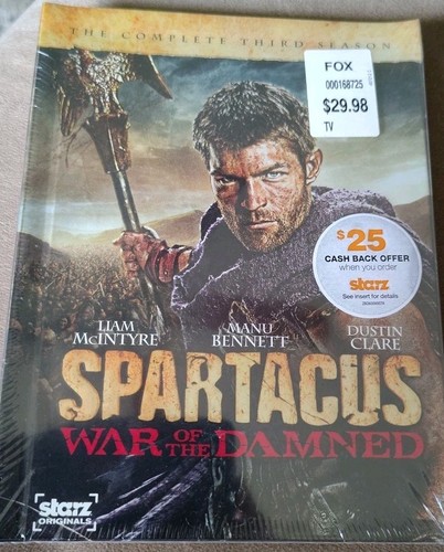 Spartacus war the - of, damned