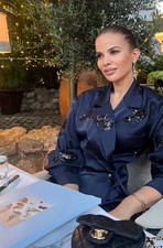 Camicetta kimono paillettes e