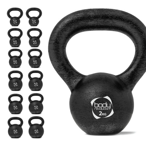 Kettlebell ghisa con - kg,