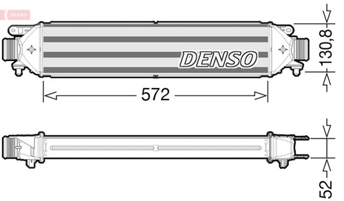 Intercooler denso dit09103 per - denso,
